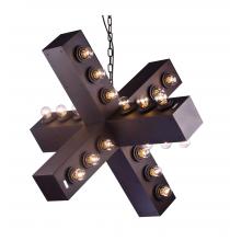 Bethel International Canada DU81 - Chandelier Black