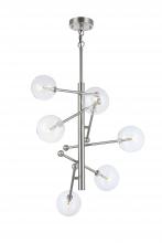 Bethel International Canada DU97SHN - Chandelier Shiny Nickel