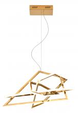 Bethel International Canada FIT36C19G - LED Chandelier Stainless Steel & Acrylic