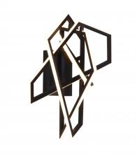 Bethel International Canada FIT38W15BK - LED Wall Sconce Stainless Steel & Acrylic