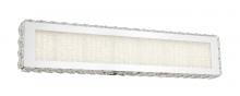 Bethel International Canada FT34W26CH - 4-Light Chrome LED Wall Sconce With Clear Crystals