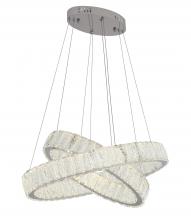 Bethel International Canada FT38C24CH - LED Chandelier Chrome