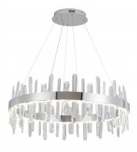 Bethel International Canada FT71C32CR - LED Chandelier Stainless Steel & Crystal