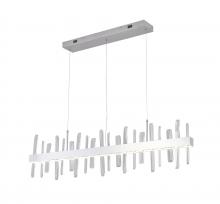 Bethel International Canada FT72C47CR - LED Chandelier Stainless Steel & Crystal