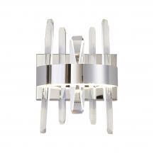 Bethel International Canada FT73W12CR - LED Wall Sconce Stainless Steel & Crystal