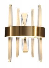 Bethel International Canada FT73W12G - LED Wall Sconce Stainless Steel & Crystal