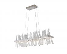 Bethel International Canada FT96C39CH - LED Chandelier  Stainless Steel & Crystal