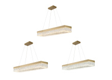 Bethel International Canada FT97C48G-2 - Gold LED Chandelier