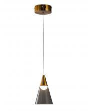 Bethel International Canada GL332P4G - LED Pendant Antique Gold