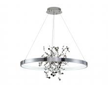 Bethel International Canada GL350C32CH-2 - LED Chandelier Chrome