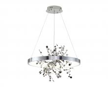Bethel International Canada GL351C24CH-2 - LED Chandelier Chrome