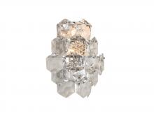 Bethel International Canada GL434W14CH - Wall Sconce Stainless Steel & Crystal