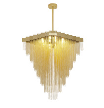 Bethel International Canada IMG03C31G - Gold Prism Chandelier