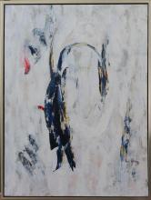 Bethel International Canada JA59HG3648S - Art Painting White & Black