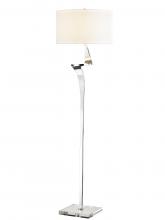 Bethel International Canada JFL136NB-CH - Floor Lamp Chrome