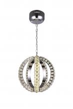 Bethel International Canada JP17 - LED Chandelier Chrome