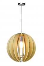 Bethel International Canada JU03C15W - Chandelier Natural Wood
