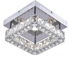 Bethel International Canada KD10-3 - LED Single Pendant Lighting Chrome