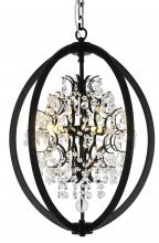Bethel International Canada LA10C18BLK - Chandelier Black