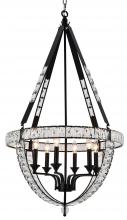 Bethel International Canada LA17C24BLK - Chandelier  Black