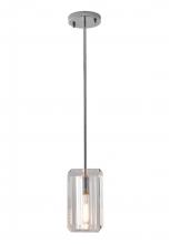 Bethel International Canada LA32P8CH - Pendant Metal & Crystal