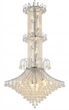Bethel International Canada LA47C72CH - Chandelier Metal & Crystal
