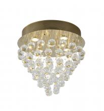 Bethel International Canada LX03SF16G - Semi Flush Mount Gold