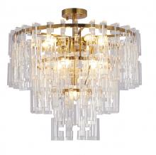 Bethel International Canada LX54 - Chandelier Metal & Acrylic