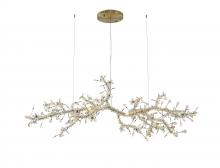 Bethel International Canada LX9901-BRZ - Chandelier Stainless Steel & Crystal