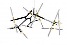 Bethel International Canada MA33BLK - Chandelier Shiny Black