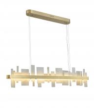Bethel International Canada MAT04C59G - LED Chandelier Brushed Gold