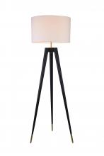 Bethel International Canada MFL17X-GD - Floor Lamp Black