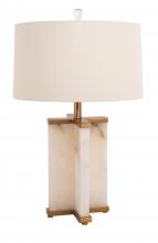 Bethel International Canada MTL05PQ-GD - Table Lamp Gold & white