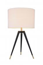 Bethel International Canada MTL17X-GD - Table Lamp Black