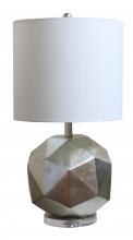 Bethel International Canada MTL42PQ-SL - Table Lamp Silver