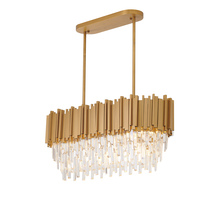 Bethel International Canada MU109C36BR - Chandelier  Satin Brass
