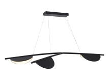 Bethel International Canada MU121C3BLK - Black LED Pendant