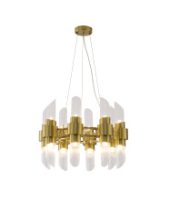Bethel International Canada MU130C24BR - Satin Brass Chandelier