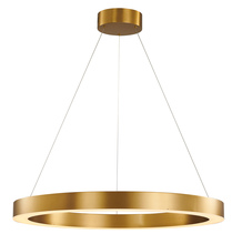 Bethel International Canada MU30A - LED Chandelier Antique Brass