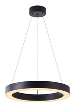 Bethel International Canada MU30CC21B - LED Chandelier Matte Black