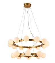 Bethel International Canada MU62 - Chandelier Antique Brass