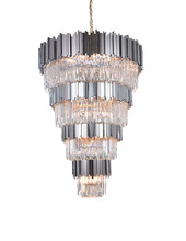 Bethel International Canada MU66SHN - Chandelier Shiny Nickel