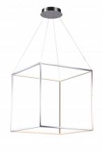 Bethel International Canada NL41CH - LED Chandelier Shiny Nickel