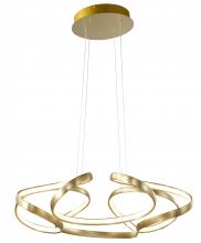 Bethel International Canada OC08C27G - LED Chandelier Gold