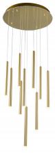 Bethel International Canada OC13C23G - LED Chandelier Gold
