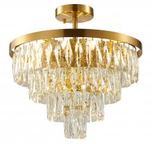 Bethel International Canada OC36C20G - Semi Flush Mount Gold