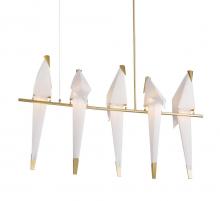 Bethel International Canada SR13 - LED Chandelier Gold