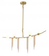 Bethel International Canada SY04C53G - Chandelier Metal & Glass