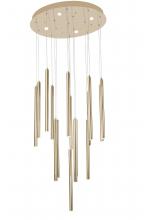 Bethel International Canada TR17 - LED Chandelier Gold