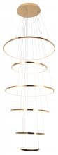 Bethel International Canada TR35GD - LED Chandelier Metal & Acrylic